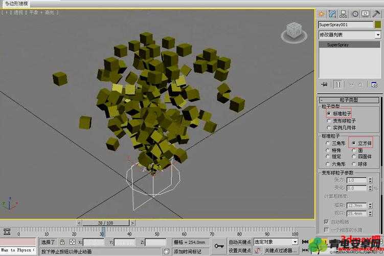 3DMAX9 喷射 关于其功能及应用场景的详细解读