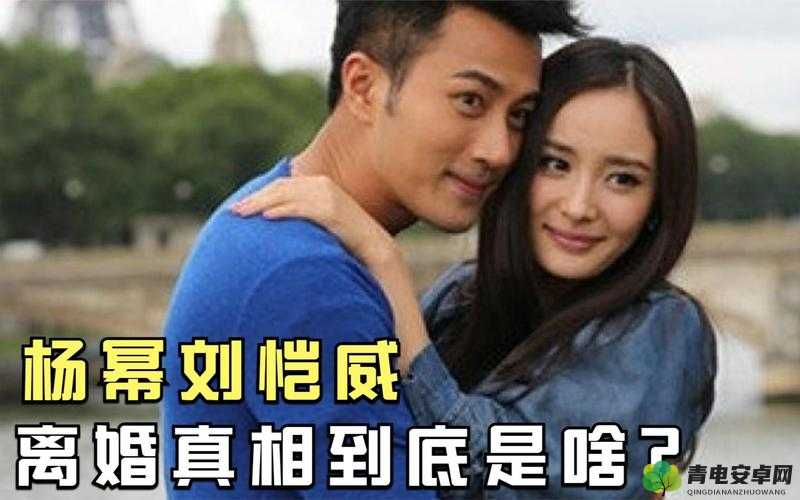 杨幂刘恺威离婚：真相究竟为何？