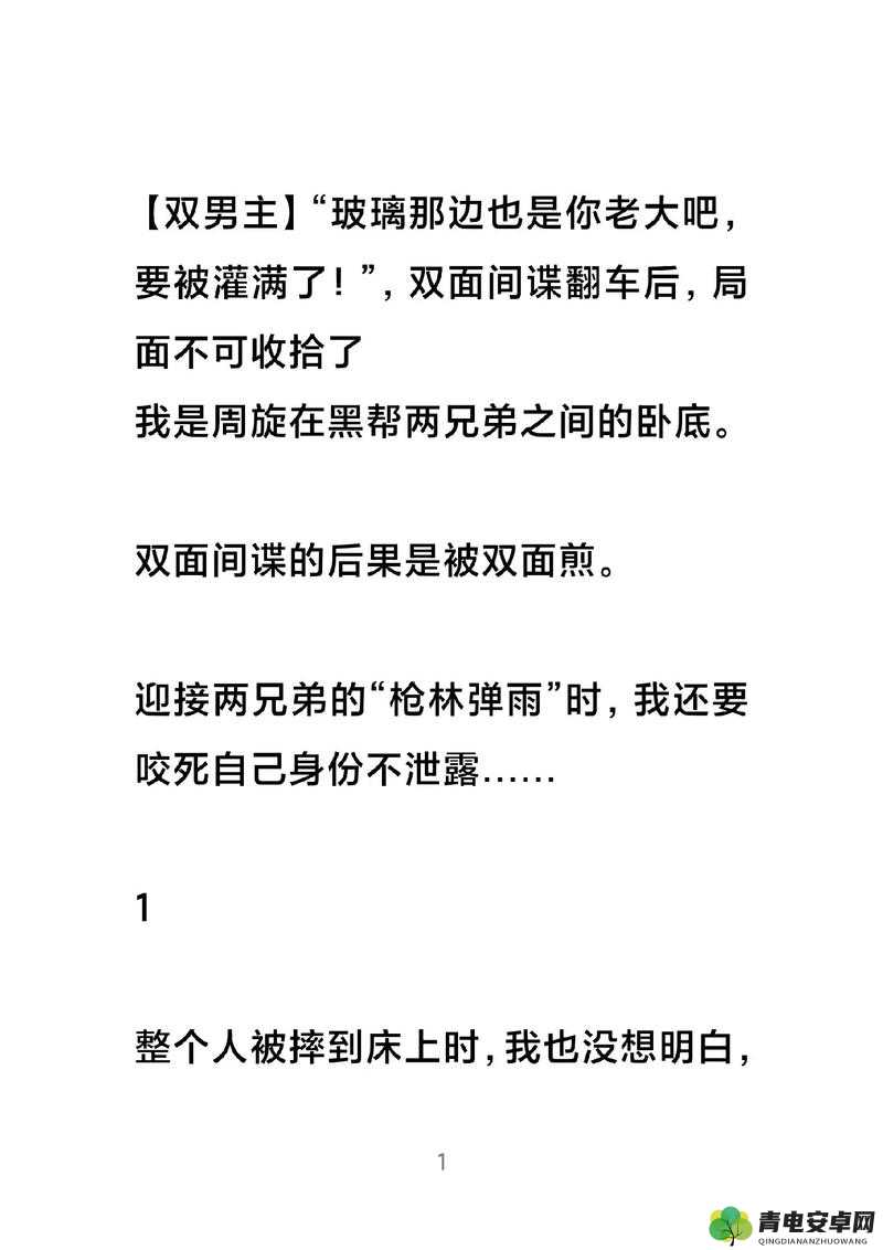 一上来就飙车的双男主小说推荐：这些小说不容错过