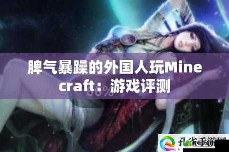 暴躁老外玩Minecraft中国：充满惊喜与挑战的游戏之旅