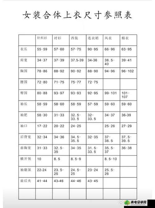 国产尺码和欧洲尺码表对照表对比-全面解析差异与换算方法