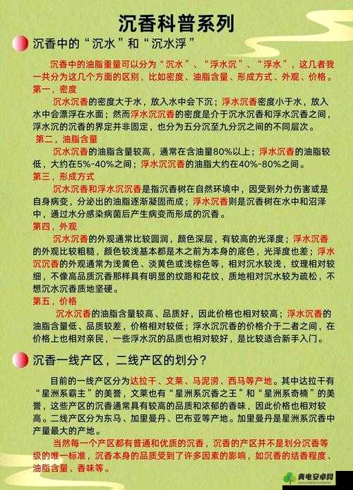 一线产区与二线产区的划分及特点探讨