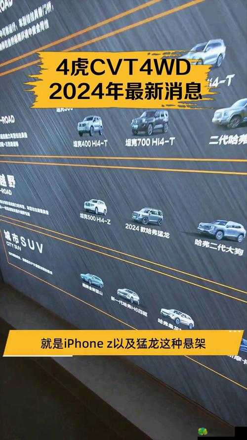 全时四驱、智能领先：4 虎 CVT4WD 给你全新驾驶体验